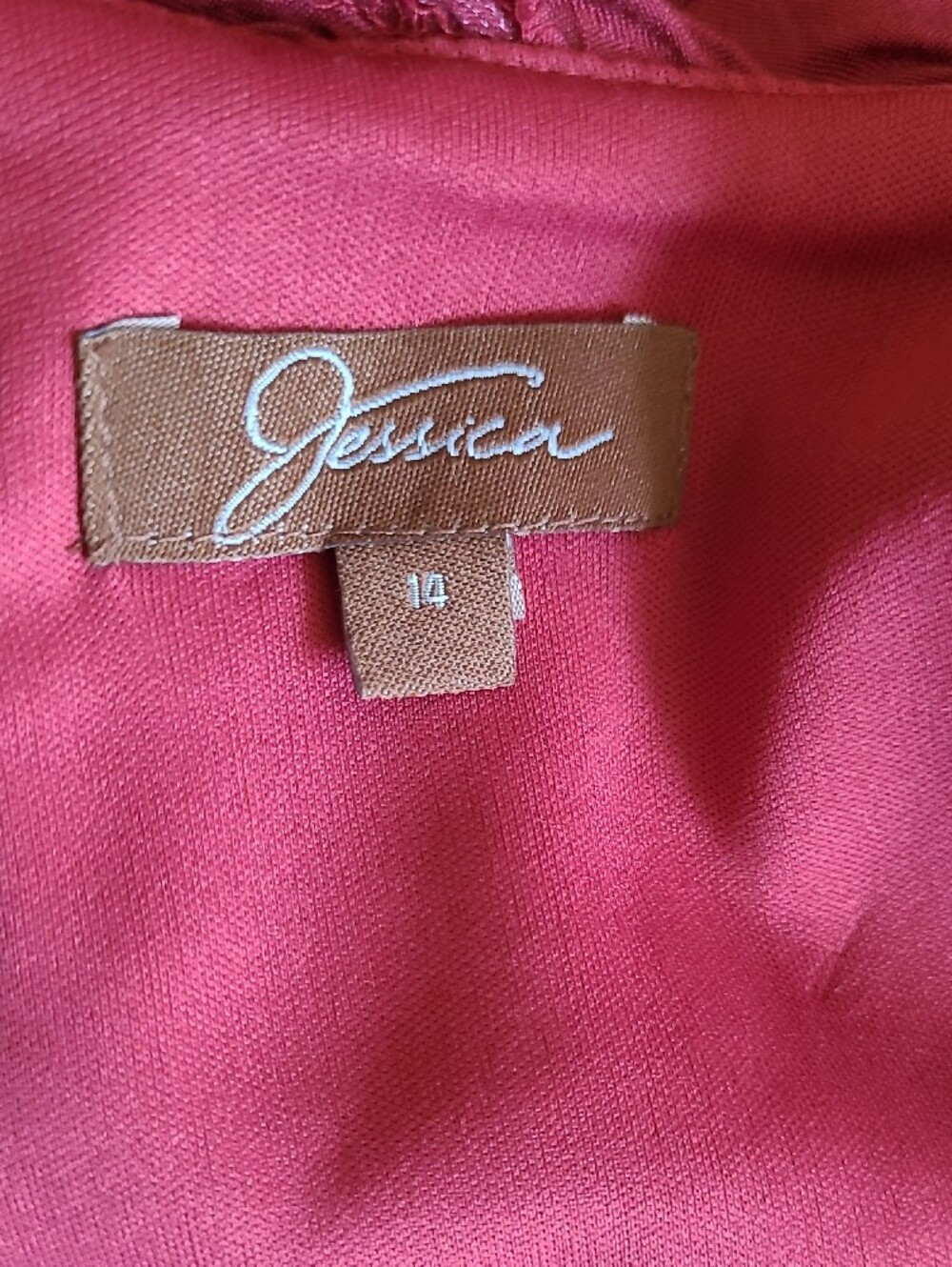 Jessica Red Ruffled Tiered Sleeveless Dress - Picture 4 of 9